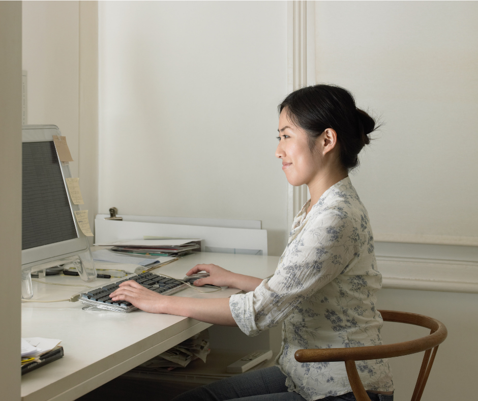 Homme teletravail