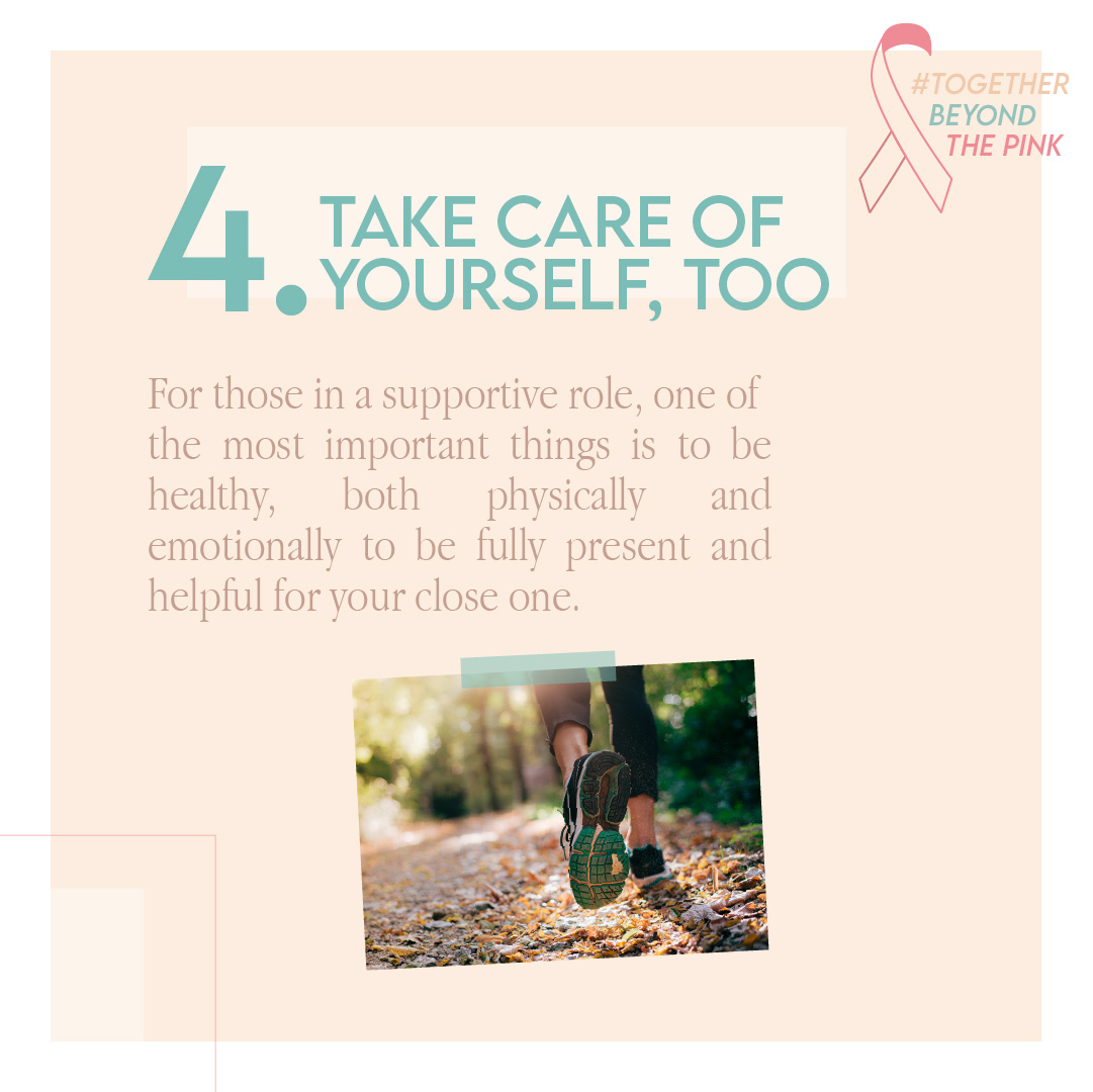 4. Take careof yourself, too