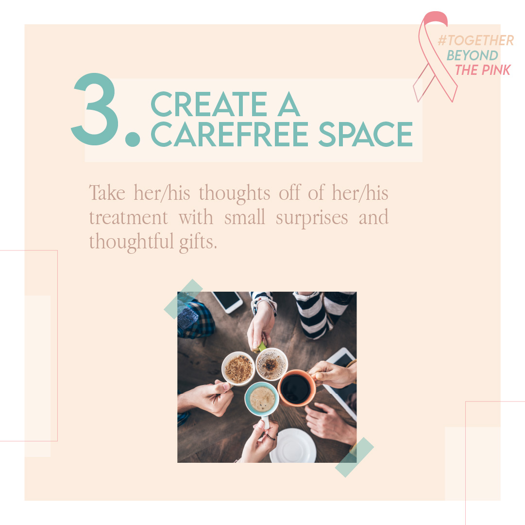 3. Create a carefree space