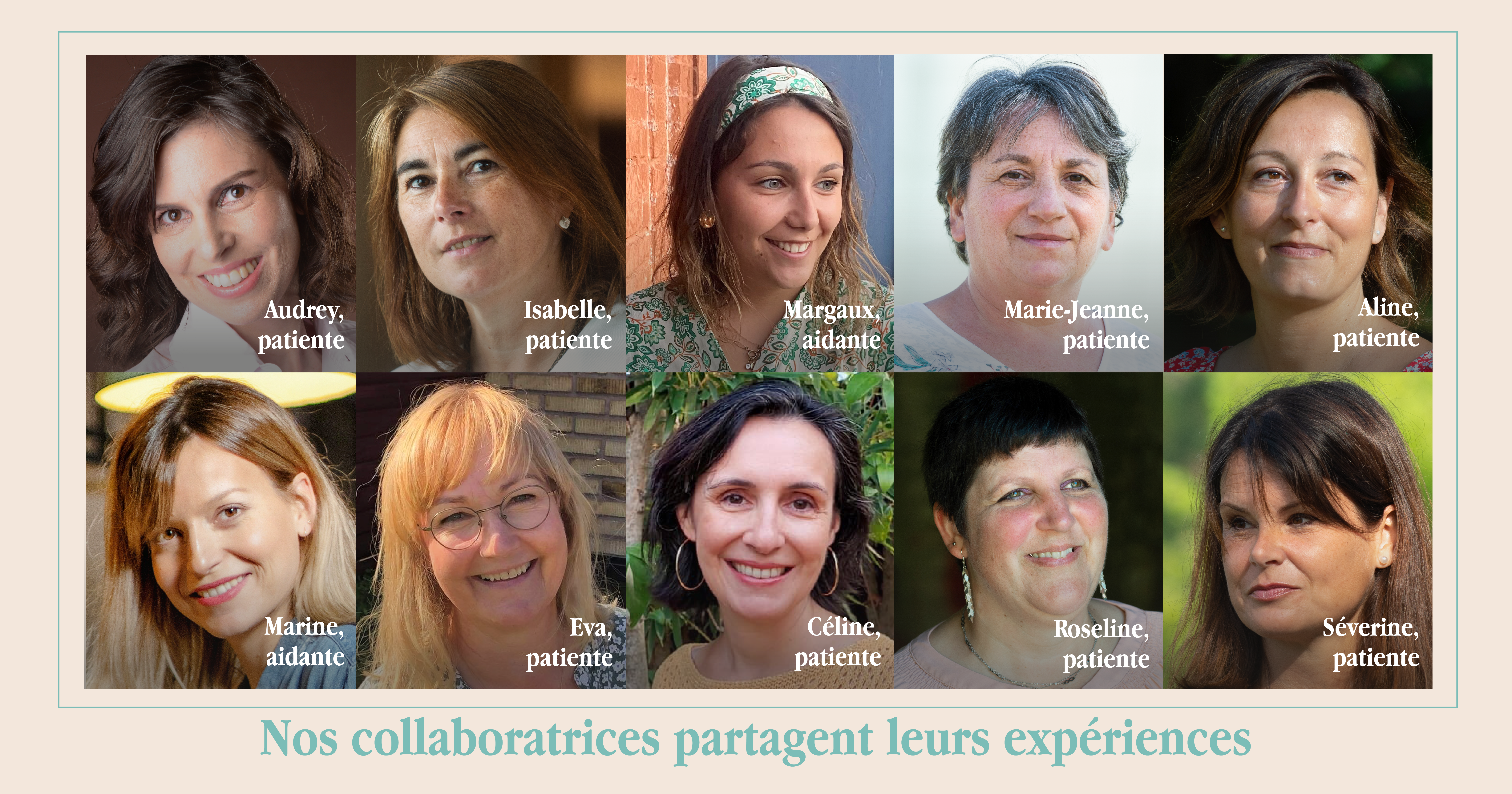 Nos collaboratrices partagent leurs experiences
