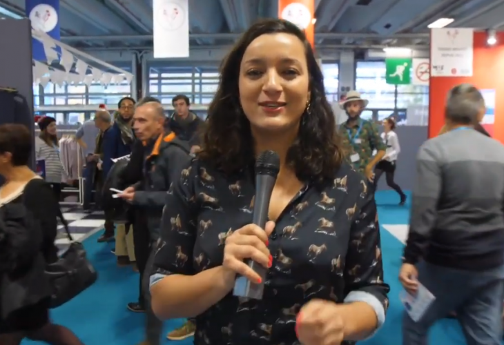 journaliste au salon du Made in France