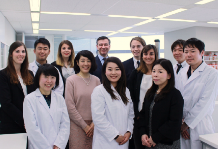 Pierre Fabre Asia Innovation Center team of R&D