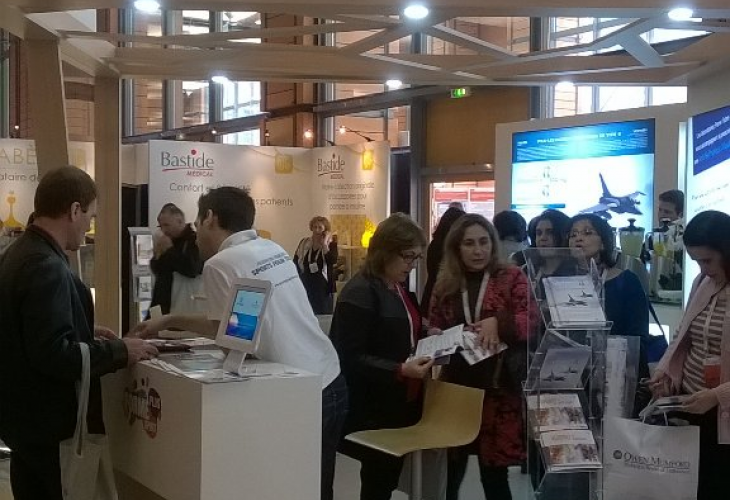 Pierre Fabre attending a diabete HCP fair 