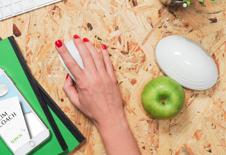 slim coach gant connecte elancyl sur bureau